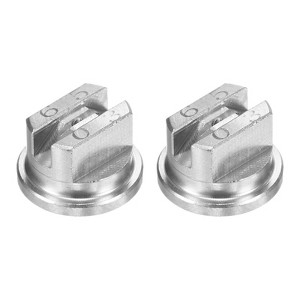 Unique Bargains Stainless Steel Multipurpose Use Durable Flat Fan Spray Pressure Washer Nozzles - 1 of 4