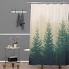 Chelsea Victoria Going The Distance Shower Curtain Green - Deny Designs: Botanical Pattern, Polyester Microfiber, Machine Washable - 2 of 4