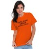 Scary Without A Costume Halloween Graphic T Shirt Men or Women Brisco Brands - 4 of 4