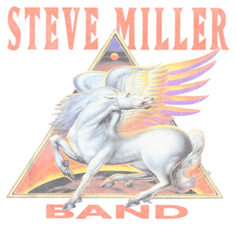 Women's Steve Miller Band Triangle Logo T-Shirt, 2 of 5