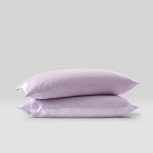 Gracie Mills Coralie 2-Peice Satin Pillowcase Set - 1 of 4