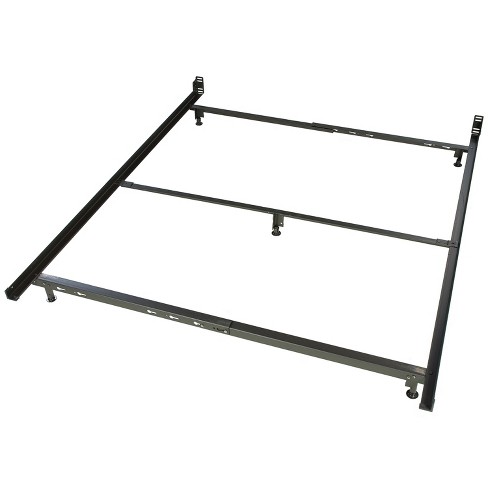 Headboard Low Profile Metal Bed Frame, Glideaway Bed Frame