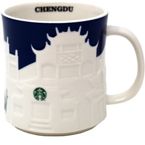 Starbucks Collector Relief Series Chengdu Ceramic Mug, 16 Oz - 1 of 3