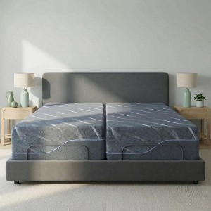 Dyonery 12-14 Inch Firm Mattress Twin XL, Orthopedic Green Tea Gel Memory Foam for Back Pain Relief, Cooling Bed in a Box with Soft Jacquard Cover - 1 of 4