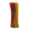 John Bead Glitter Pipe Cleaners Chenille Stems for Art School Craft Supplies, 12in x 6mm Glitter Mix 100 Pieces - 3 of 3