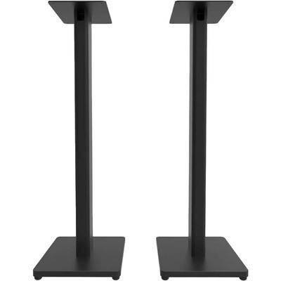Kanto ST34 34 inch Universal Bookshelf Speaker Floor Stand (Pair) - Black