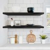 3 Pack (35"x9") Sorbus Long Floating Wall Shelves for Bedroom, Decor, Kitchen, Living Room - for Trophies, Frames, Bookshelf - 2 of 4