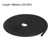 Unique Bargains Solid Foam Rubber Round Soundproof DIY Weather Seal Strip - 3 of 4