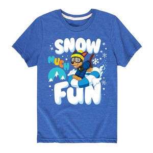 Boys' - Paw Patrol - Snow Much Fun Short Sleeve Graphic T-Shirt - 1 of 4