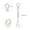 Unique Bargains 3Cr13 Stainless Steel Metric 6-Point Ended Box Thin Combination Wrench - 2 of 4