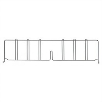 Quantum Storage Systems Wire Shelf Divider, 30"D X 8"H, 304 Stainless Steel