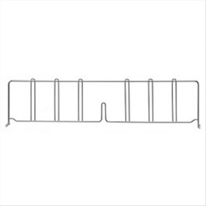 Quantum Storage Systems Wire Shelf Divider, 30"D X 8"H, 304 Stainless Steel - 1 of 1