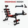 MBB 22 in 1 Wonder Master Core & Abdominal Workout Chair,Foldable &  Adjustable Rowing Machine,22 Ways to Exercise,Fitness Equipment for Home  Gym