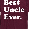 Men's - Instant Message - Best Uncle Ever Short Sleeve Graphic T-Shirt - 2 of 4