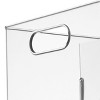 Divided All-Purpose Storage Bin - Set of 2 - Clear - Made in USA - 3 of 4