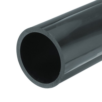 Unique Bargains PVC Water Plumb DIY Crafts High Impact Rigid Round Pipes 8" Length