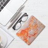 Insten - Marble Tablet Case For iPad Air 3 2019 / iPad Pro 10.5", Multifold Stand, Magnetic Cover Auto Sleep/Wake, Shock Resistant, Orange - 2 of 4