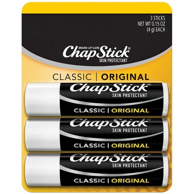 Chapstick Assorted Lip Balm - 3ct
