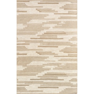 Nuloom Maddy Abstract Lined Indoor/Outdoor Patio Area Rug