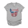 Simply Sage Market Women's America Wings Short Sleeve Graphic Tee - 2 of 4