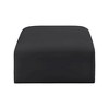 Meridian Furniture,Arc Vegan Leather Ottoman - 3 of 4