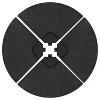 Sunnydaze Outdoor Steel Offset Cantilever Patio Umbrella with Round Base Set - 10' - 4 of 4