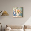 Art Remedy Vase of Spring Flowers Chic Farmhouse Wall Art Framed - 2 of 4