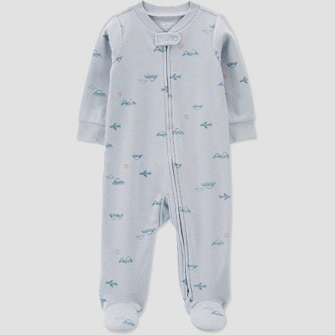 Carter s Just One You Baby Boys Mountains Footed Pajama Blue