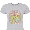 Women's - Marvel - Hulk Floral Fitted Graphic T-Shirt - 2 of 3