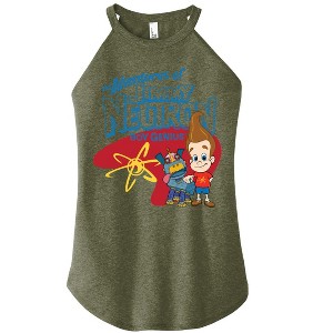 Women's - Jimmy Neutron - Adventures of Jimmy Neutron Graphic High Neck Tank - 1 of 3