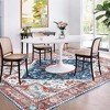 Acekool Washable Area Rug: Non-Slip Carpet for Living Room, Bedroom & Dining – Foldable, Stain-Resistant Design - 2 of 4