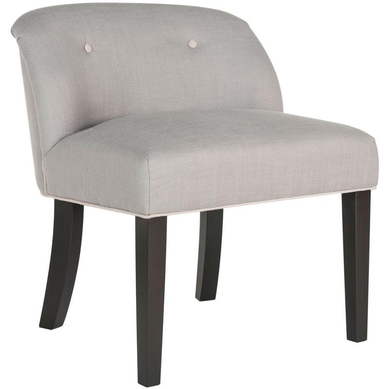 Bell Vanity Chair - Arctic Grey/Taupe - Safavieh., 3 of 7