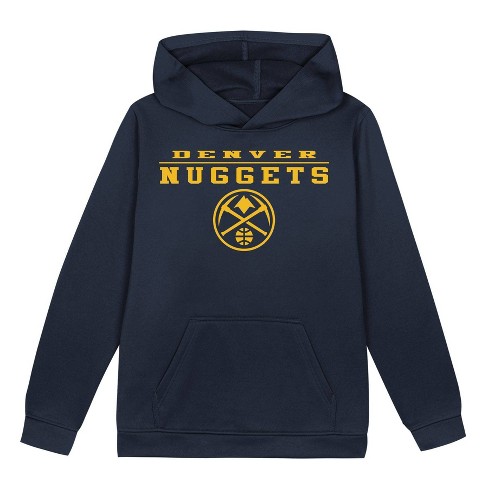 NBA Denver Nuggets Boys' Poly Hooded Sweatshirt - image 1 of 1