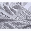 The Nesting Company Ã¢â‚¬â€œ Oak 100% Cotton Cable Knit Ultra Comfortable Throw Blanket 50" x 70" - 2 of 4