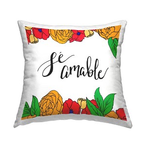 Stupell Industries Sé Amable Florales Tropicales - 1 of 3