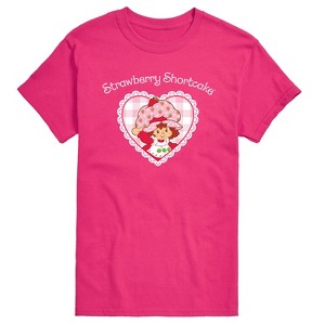 Men's - Strawberry Shortcake - Coquette Heart-Men's Short Sleeve Graphic T-Shirt Short Sleeve Graphic T-Shirt - 1 of 3