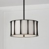 Capital Lighting Bodie 3 - Light Semi-Flush Mount in  Matte Black - 4 of 4