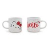 Silver Buffalo Sanrio Hello Kitty Ceramic Stacking Mug Set | Each Holds 13 Ounces - 3 of 4