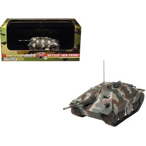 Hetzer (Mid Prod) Tank Destroyer "T-040, Marika, Balaton" (1945) German Army 1/72 Die Cast Model by Panzerstahl - 1 of 4
