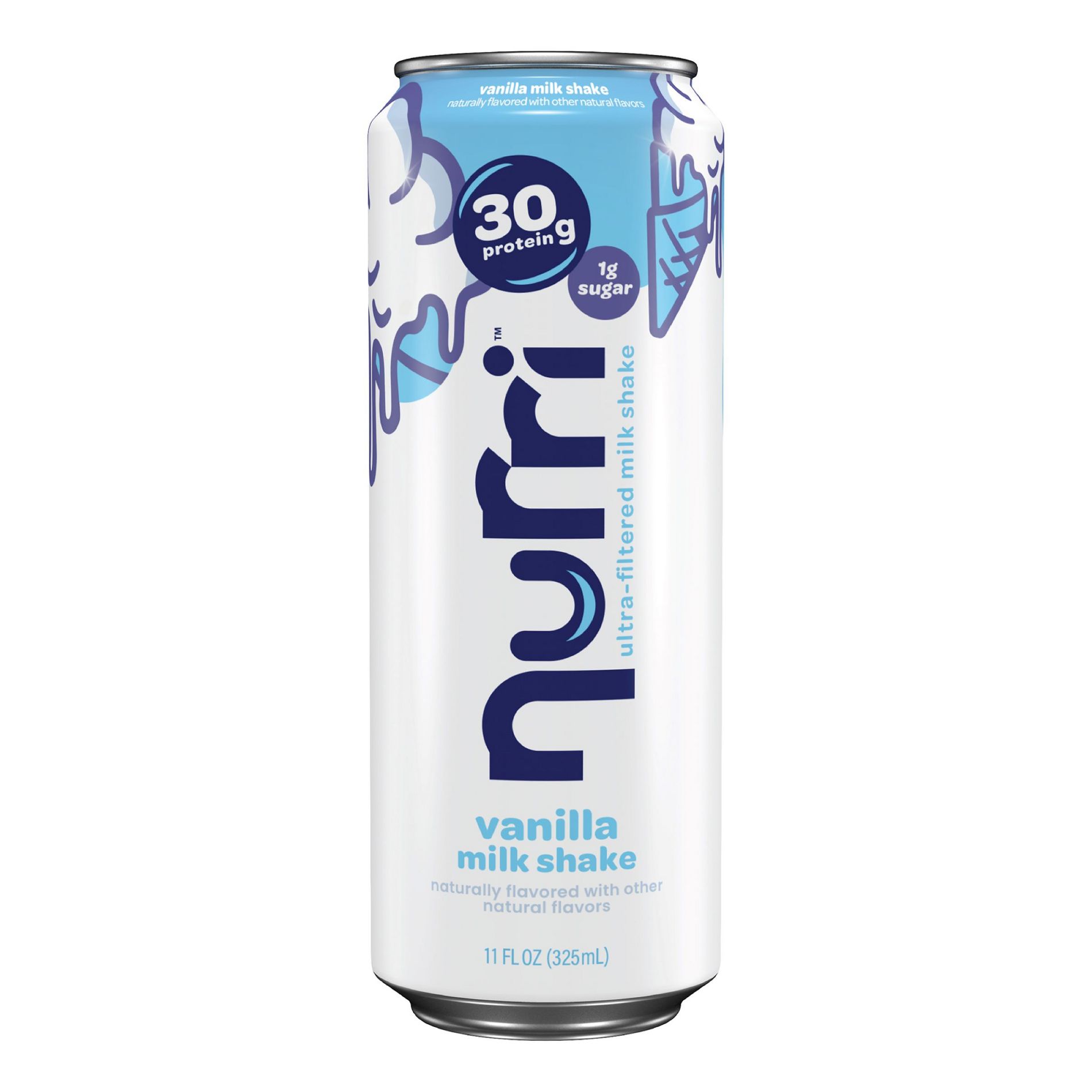 Nurri 30g Protein Shake - Vanilla - 11 fl oz: Non-Caffeinated, 30g Protein