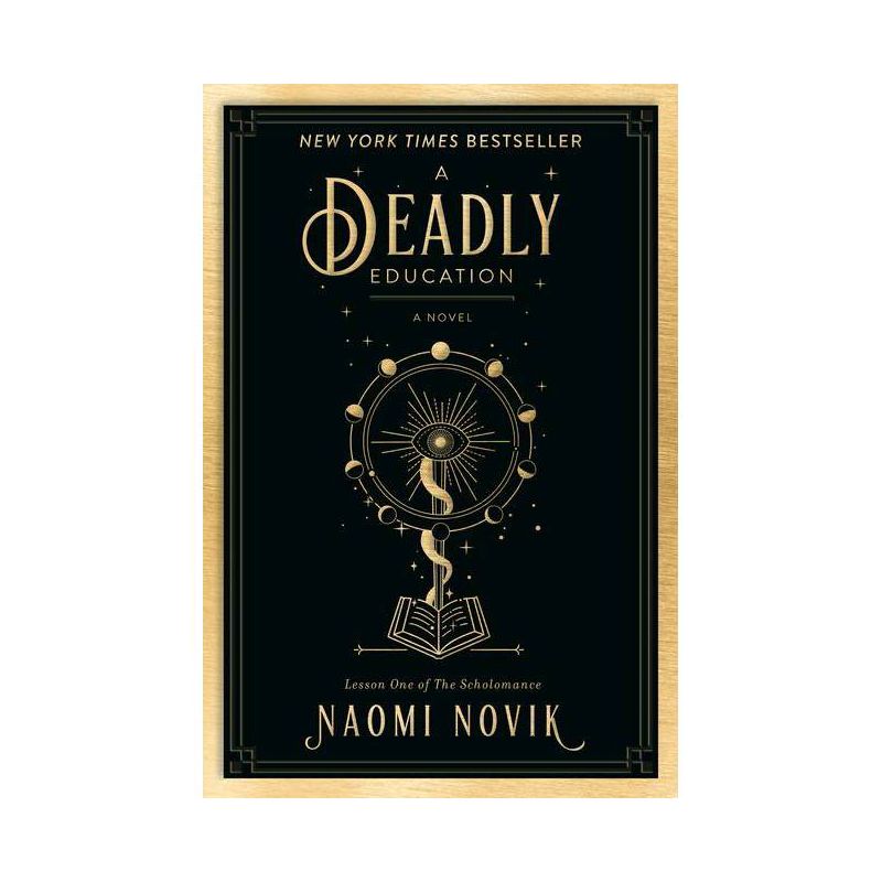 A Deadly Education - (The Scholomance) by  Naomi Novik (Paperback), 1 of 2