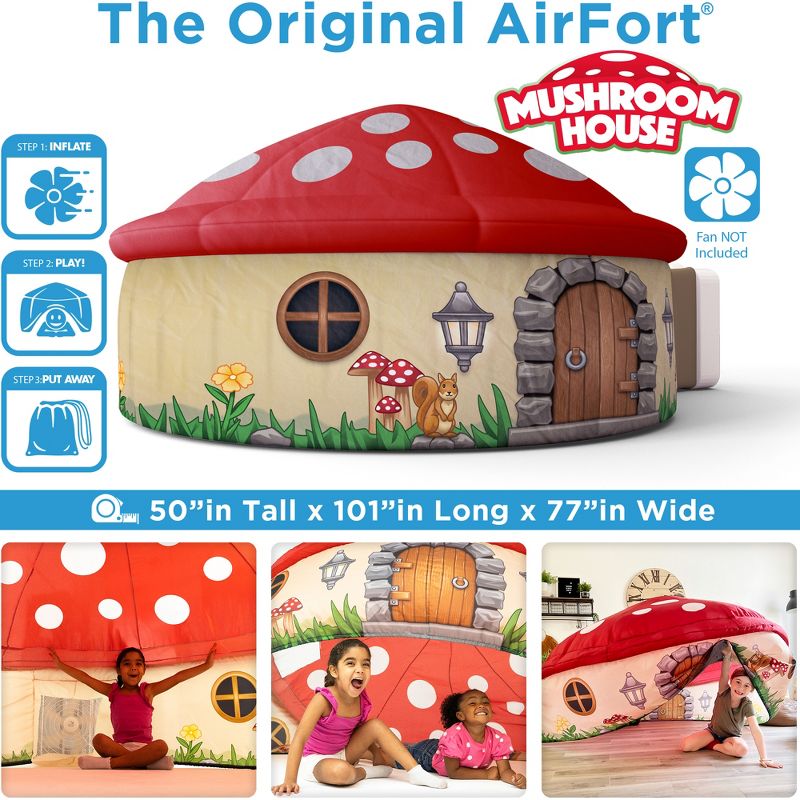 The Original AirFort - Mushroom House, 2 of 9