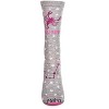 Memoi Women's Scorpio Zodiac Sign Crew Socks Med Gray Heather 9-11 - 2 of 4