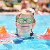 Link Aqua World Swimming Goggles for Kids UV Resistant Anti Fog Adjustable Strap - 2 Pack - 2 of 3