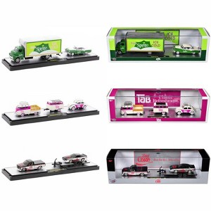 Auto Haulers "Soda" Set of 3 pieces Release 26 Limited Edition to 9600 pieces Worldwide 1/64 Diecast Models by M2 Machines - 1 of 4