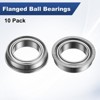 Unique Bargains Chrome Steel Durable Multipurpose Use Flanged Ball Bearing - 4 of 4