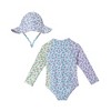 Andy & Evan  Infant  Floral Print Rash Guard - 2 of 4