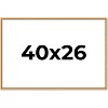 PosterPalooza | Classic Modern Gold Picture Frame - UV Acrylic, Backing Board, Hanging Hardware Included - 2 of 4