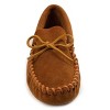 Minnetonka Men's Leather Laced Softsole Moccasin Slippers - 2 of 4