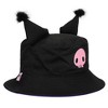 My Melody Kuromi Inspired Black unisex Bucket Hat with ears - 3 of 4